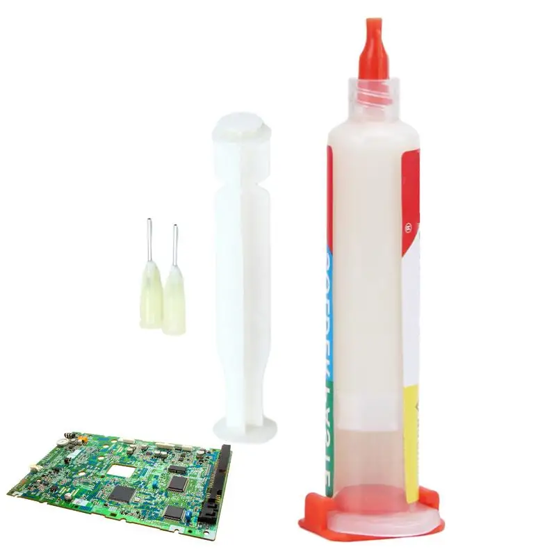 

Soldering Flux For Electronics 10ml No-Wash Flux Paste For Soldering With Syringe Design Electronics Repair Products For