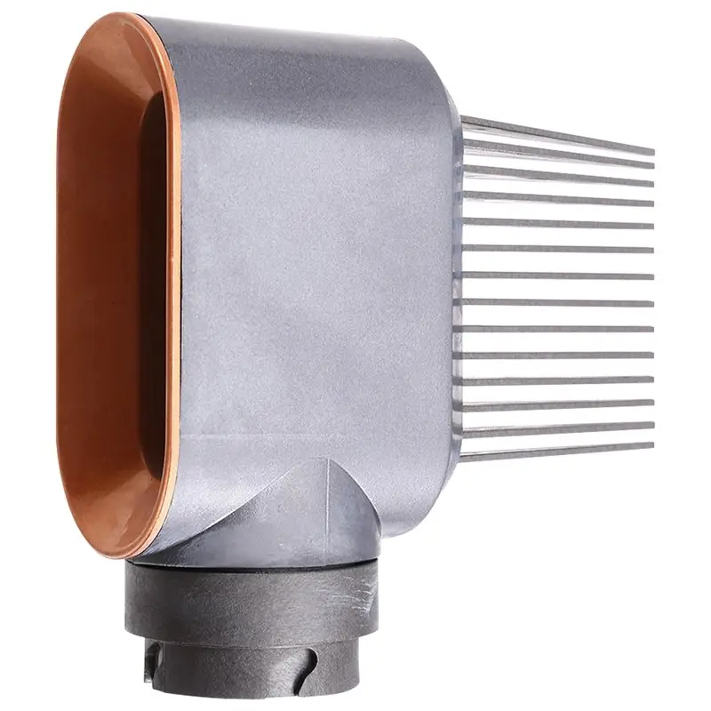 

Replacement Wide-Tooth Comb Preformed Blower Nozzle Accessory For Shark Flexstyle Blower Designed For Curly Hair And Waving-A77G