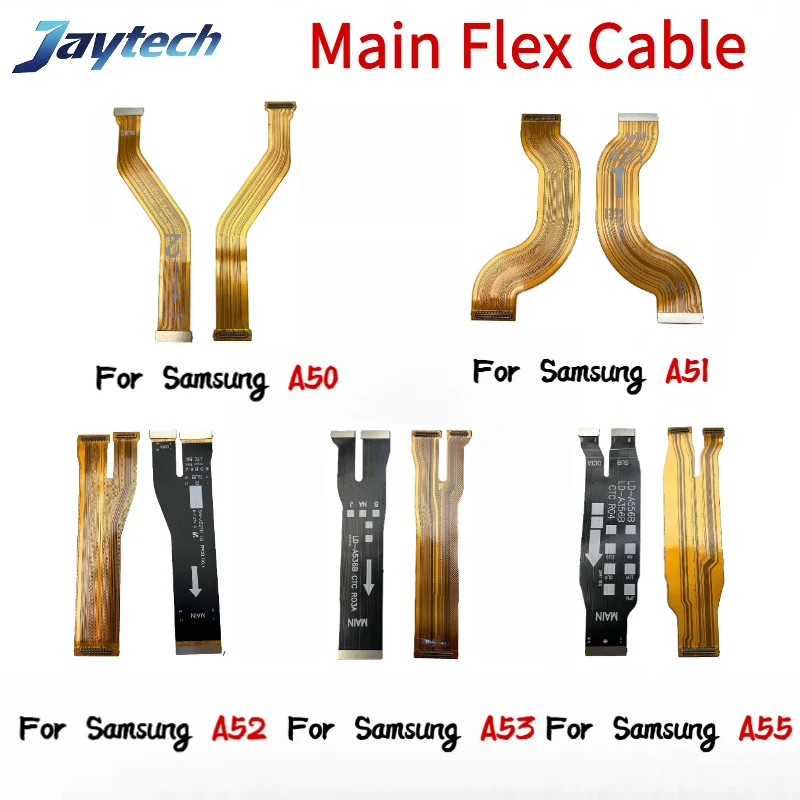 10PCS Motherboard Main Board Connection Connector Ribbon Flex Cable For Samsung Galaxy A50 A51 A52 A53 A55 A35 Replacement