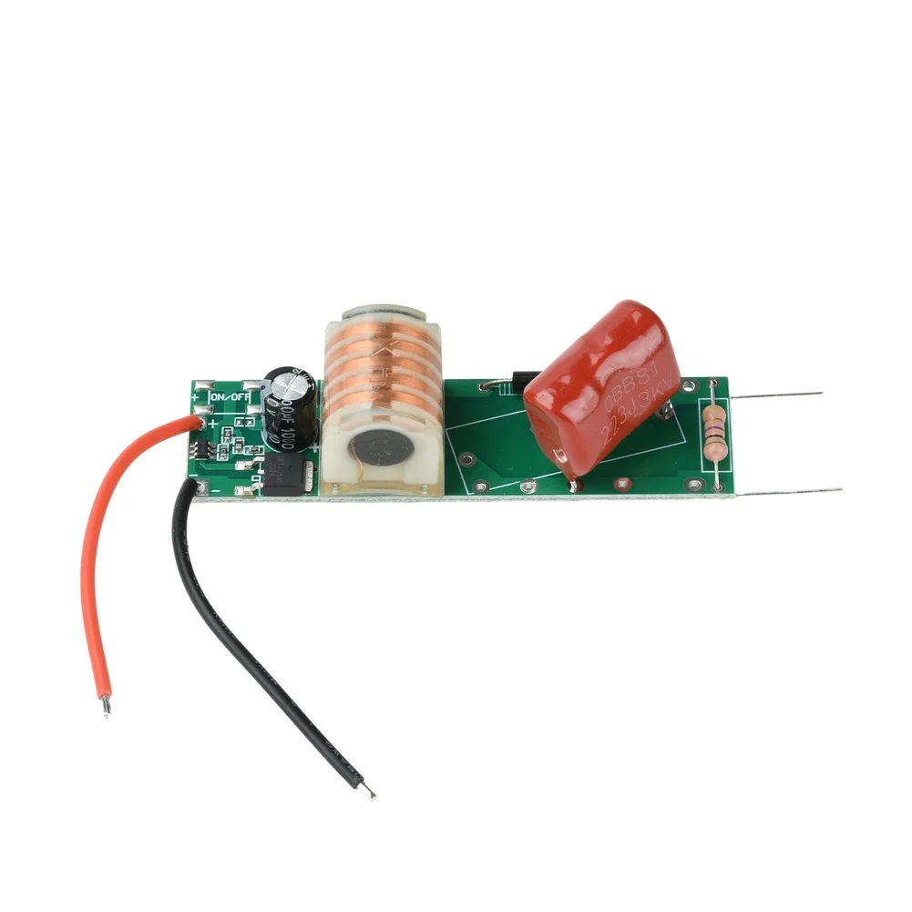 High Voltage Boost 3.7V To 3000V DC For Pulse Generator For Electric Fly Swatter Killer PCB Board Green Red