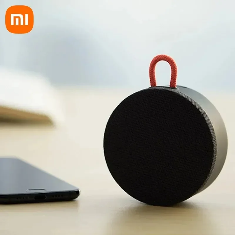 الإصدار العالمي من مكبر الصوت Xiaomi Mi المحمول بلوتوث 5.0 مكبر صوت ستيريو باس صوت موسيقى لاسلكي صغير خارجي IP67 مقاوم للماء 2000 مللي أمبير في الساعة