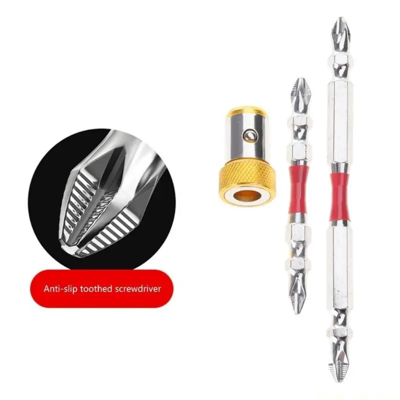 A2BE Impact Crossed Screwdriver Bit Double Head High Torques Crossed Screwdriver Bit