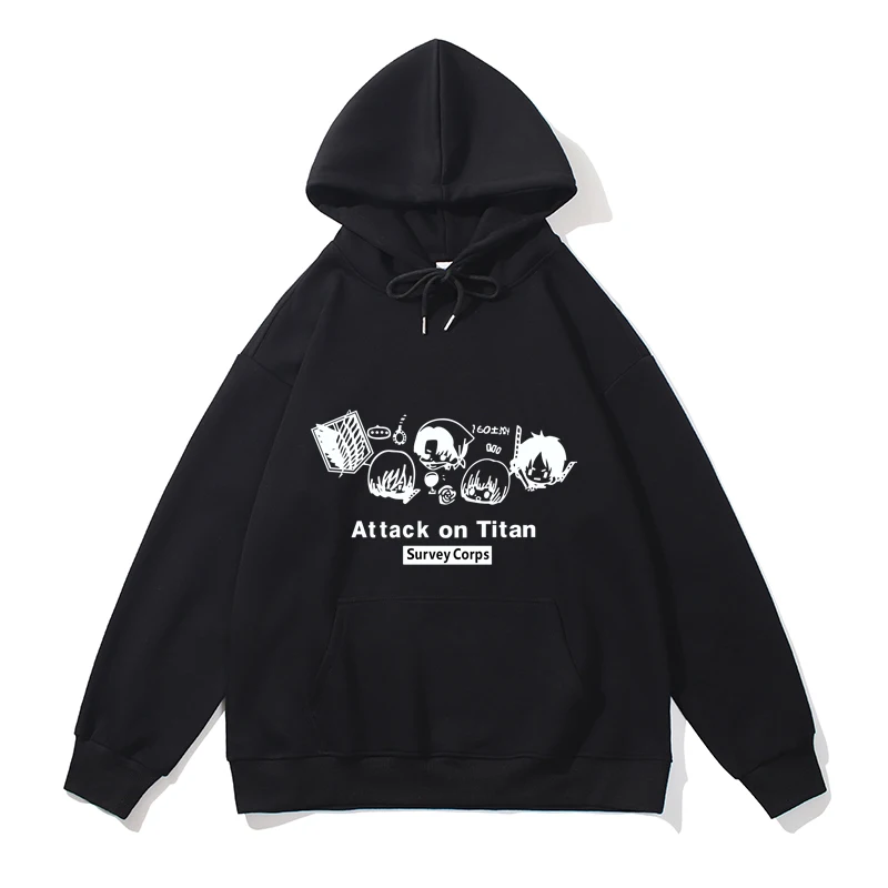 

Atta on Titan round Ne Hoodie ex Comfortable Cotton Sweatirt Youthful Energy Sle Printed Design for Students