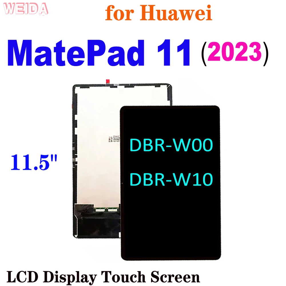 

11" LCD For Huawei MatePad 11 DBR-W00 DBR-W10 2023 LCD Display Touch Screen Digitizer Assembly for Huawei MatePad 11 2023 LCD