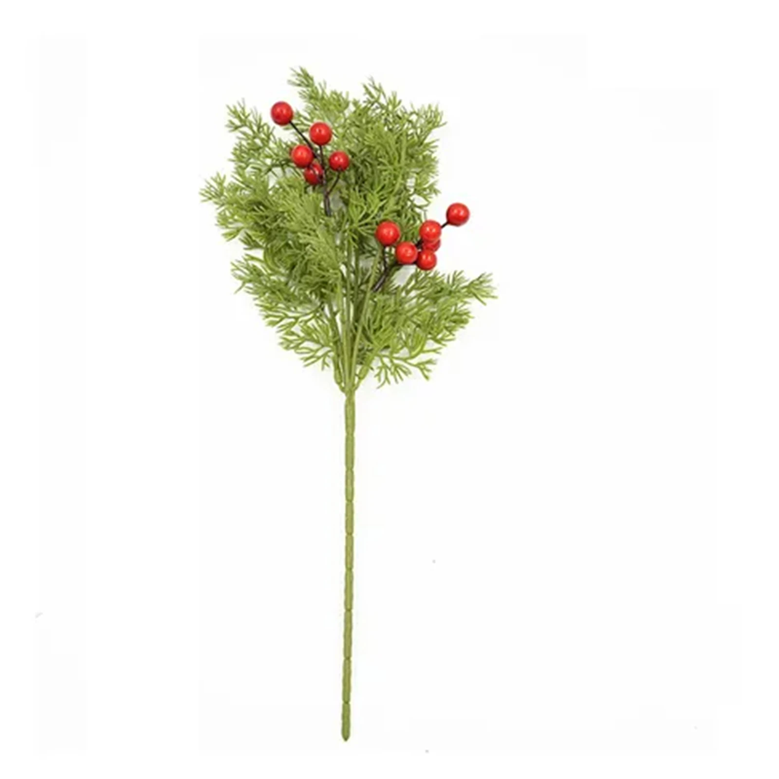 فروع اصطناعية عيد الميلاد نباتات اصطناعية فروع إكليل نورفولك وهمية لديكور الشتاء فو شجرة إكليل عيد الميلاد يختار