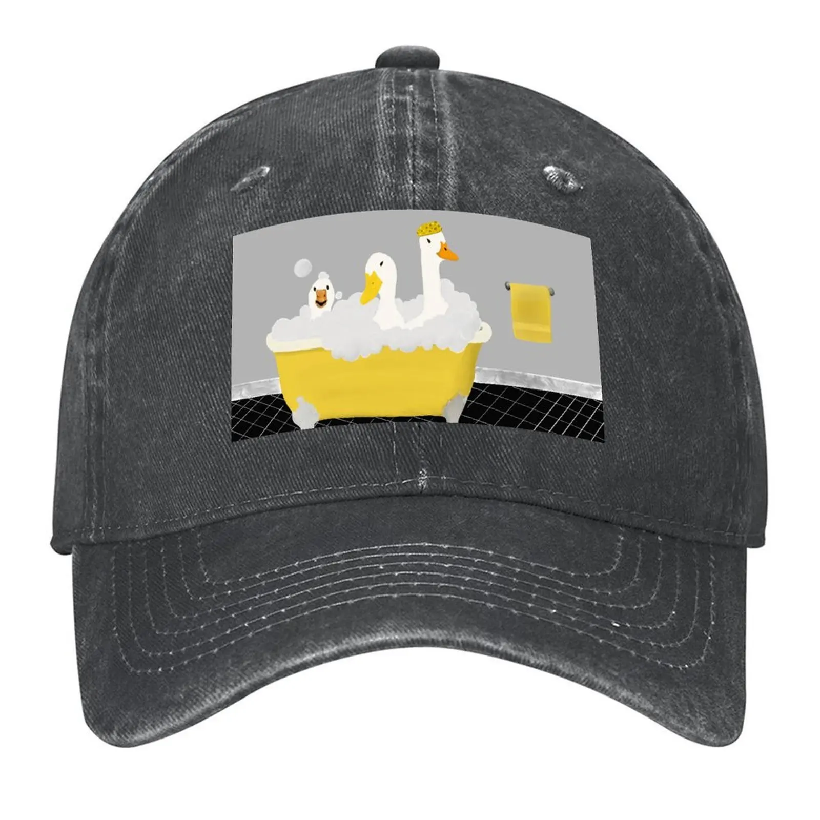 

Ducks in a Tub Baseball Cap hats on offer Sun Cap Snap Back Hat dad hat Male Women's