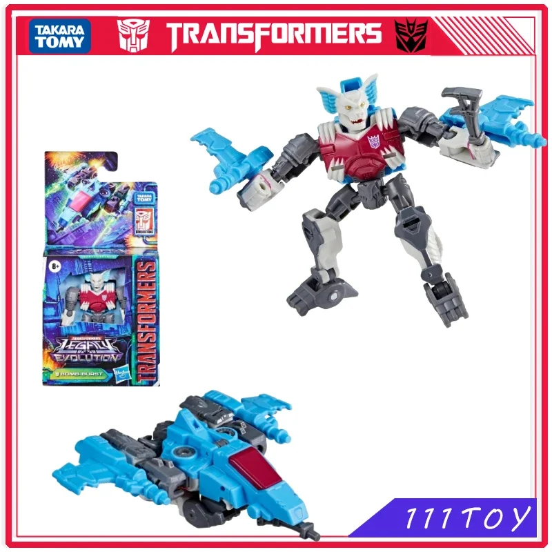 In Stock Takara Tomy Transformers Toy Legacy Evolution Core Class Bomb-Burst Anime Figure Robot Toys Action Figure Gifts Hobbies