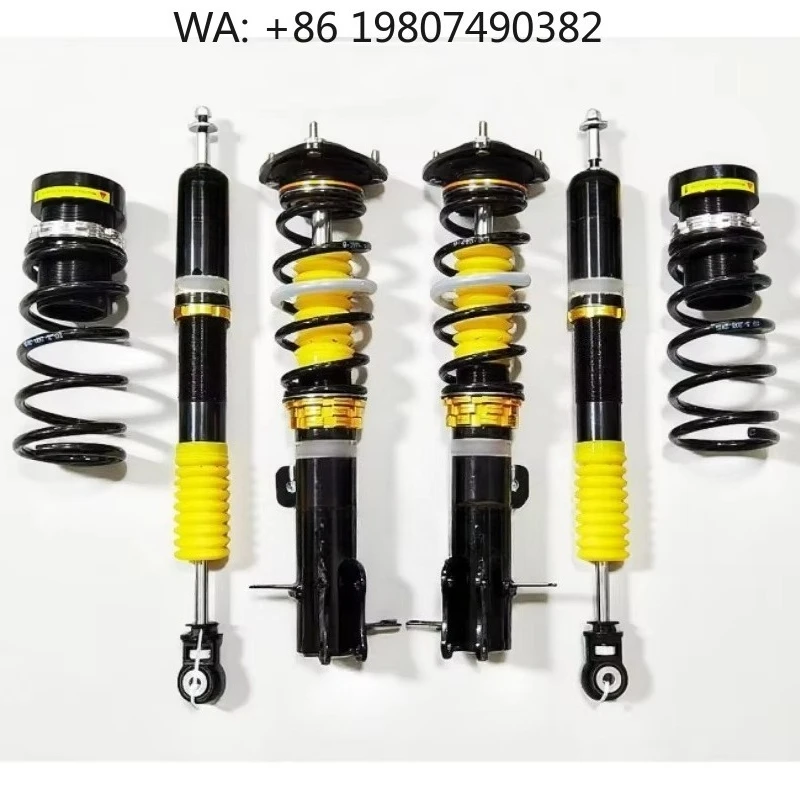 

Comfort Tuning Steel Shock Absorber, Soft Hydraulic Adjustable Damping, Optimized Ride Feel, Universal Daily Bolt-on Suspension