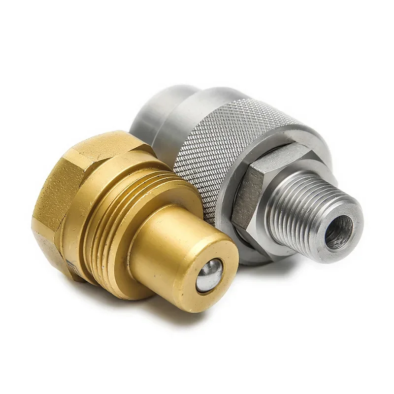 Jack thread locking hydraulic quick connector 70mpa high pressure thread connection hydraulic quick changer