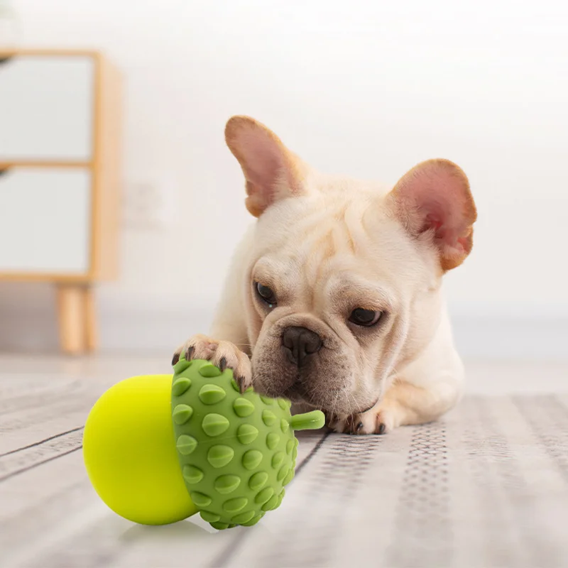 Dog Puzzle Feeder Toy - Dispensador de Bolas de Comida Resistente