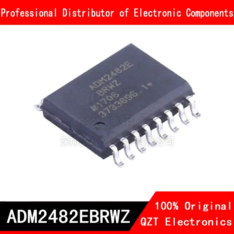 ADM2482EBRWZ SOP ADM2482 ADM2482E SOP-16, 주식 신제품, 로트당 10 개