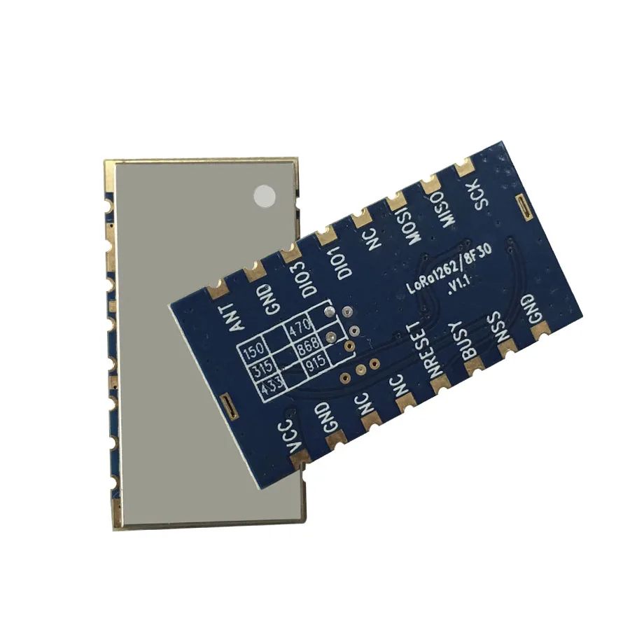 2pc/lot lora1268F30 1.5W 433MHz SX1268 High Sensitivity -148dBm low current SPI port Lora Module