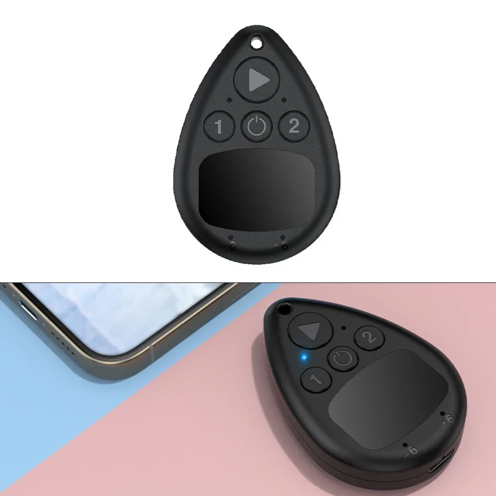 Wireless Auto Clicker for Mobile For Gaming Simultaneous Control of Two Devices Compact 65mm Design for Easy Carrying