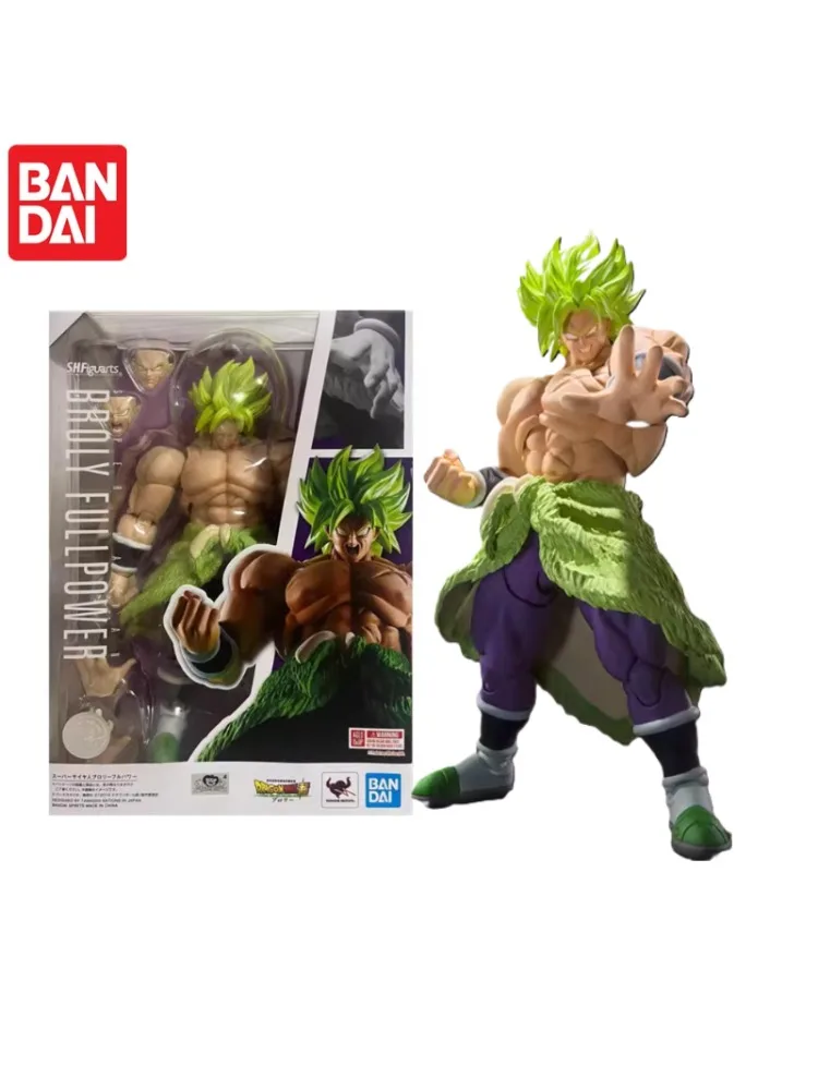 Auf Lager! 100% Original BANDAI S.H.Figuarts Dragon Ball Z Full Power Broly Action Anime Figur Spielzeug Modelle Sammlerstücke Geschenke