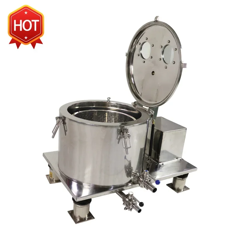 Washing and Spinning Oil Extraction Centrifuge Machine