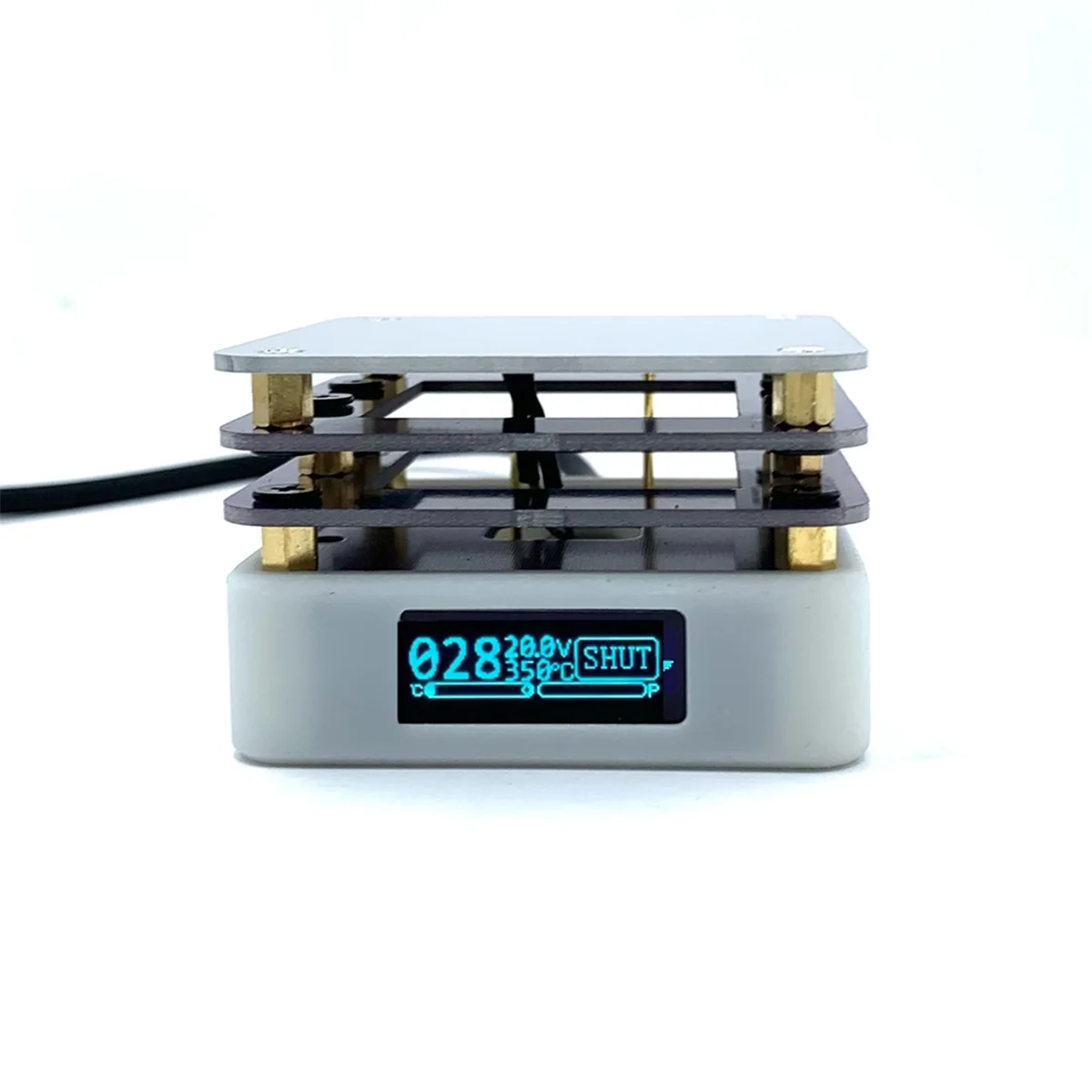 

M05K MHP30 Мини-гирячая плита PCB SMD плата паяльная пластина регулируемая постоянная температура нагревательный инструмент станция предварительного нагрева