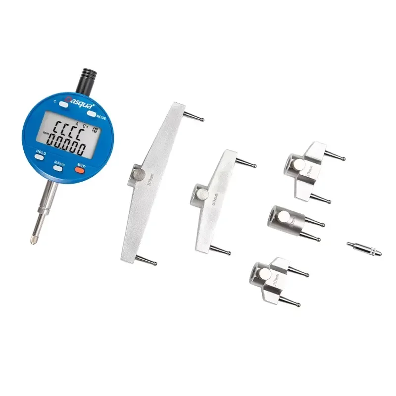 Dasqua High Accuracy 5-700mm Digital Dial Radius Gauge 0.005 Graduation Electronic Radius Indicator Measuring Tool