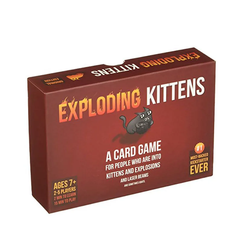 Board Game Unicorns card game Explode NSFW card zombie Streaking  barking Kitten Imploding Kitten Expansion Bears VS Babies