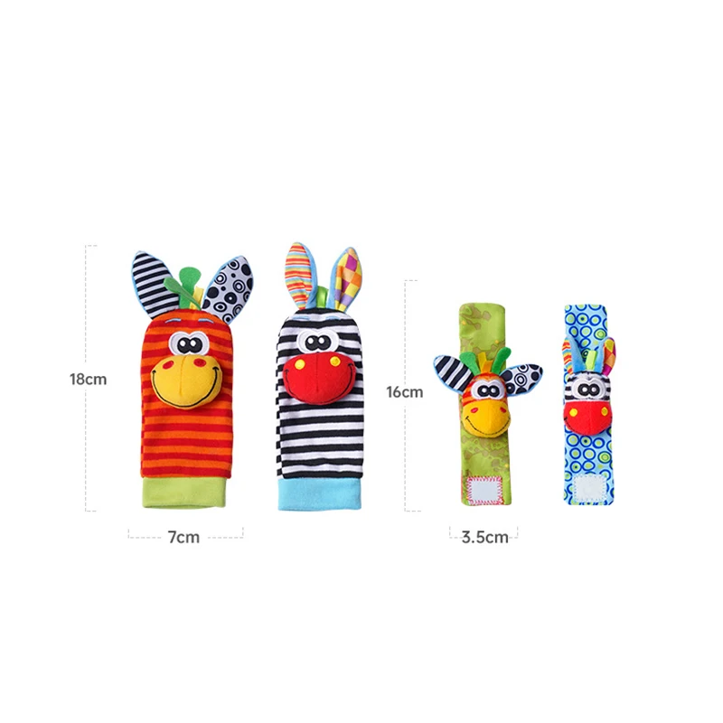 Baby Rattle, Wrist and foot Rattle Foot 6