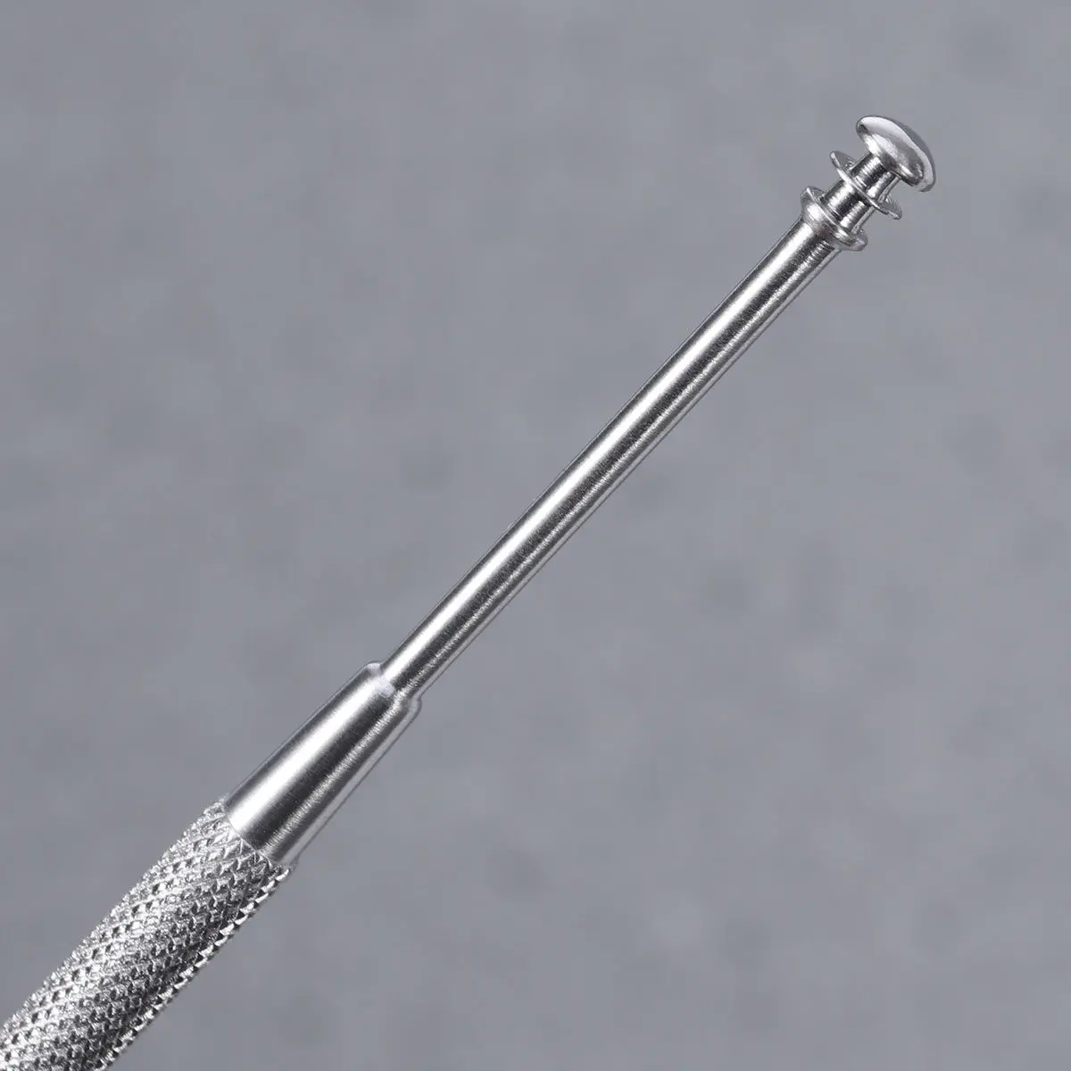 Double Ended Ear Pick Spoon Stainless Steel Spiral Ear Wax Remover Tool Kit Silver Anti Rust Easy to Use Clean