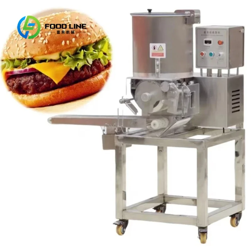 Restaurant Burger Shop The latest energy-saving automatic burger pie forming machine equipment custom