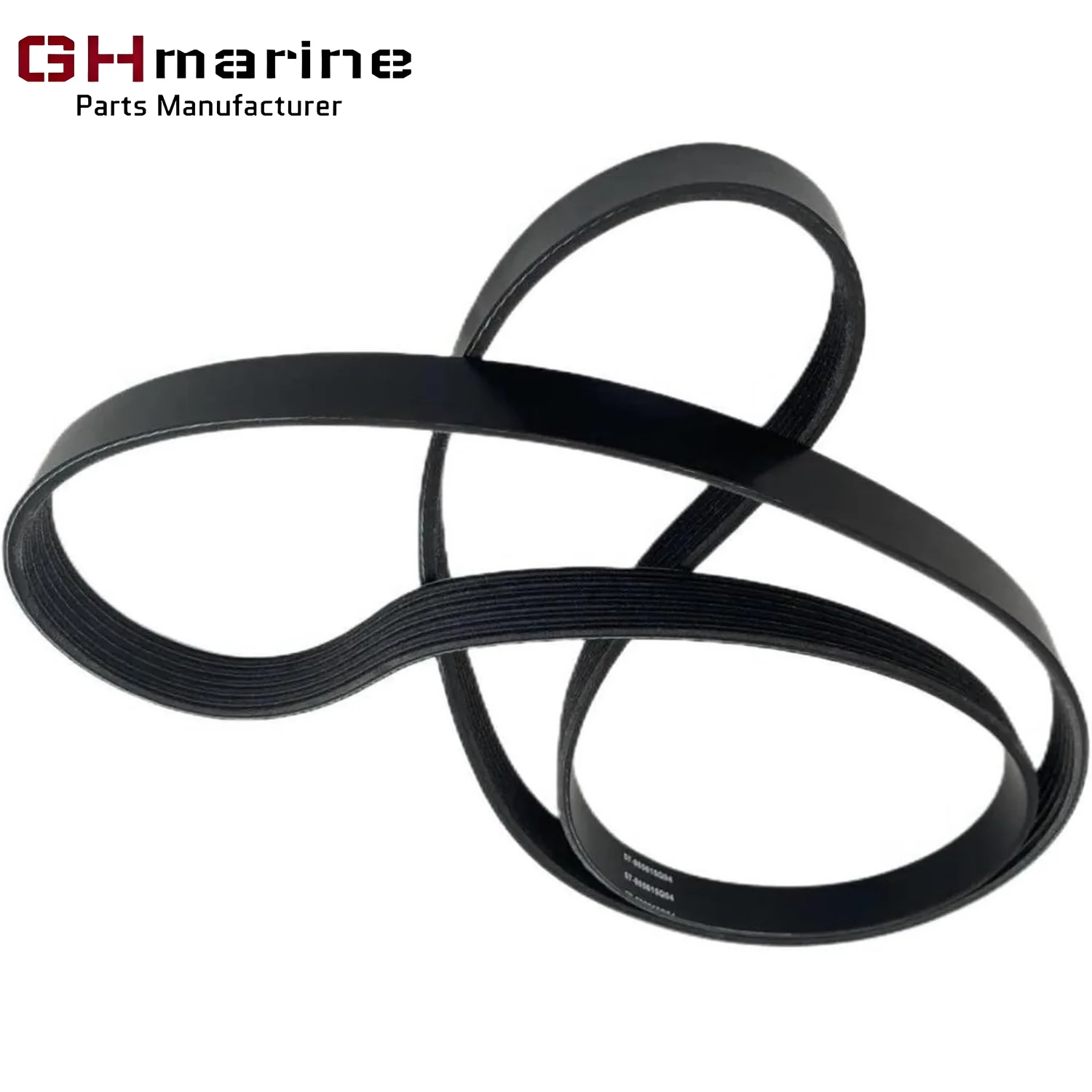 865615Q04 New Transmission Serpentine Belt for MerCruiser V6 V8 4.3 5.0 5.7 350 MAG Alpha 57-865615Q04 865615004 57-8638764