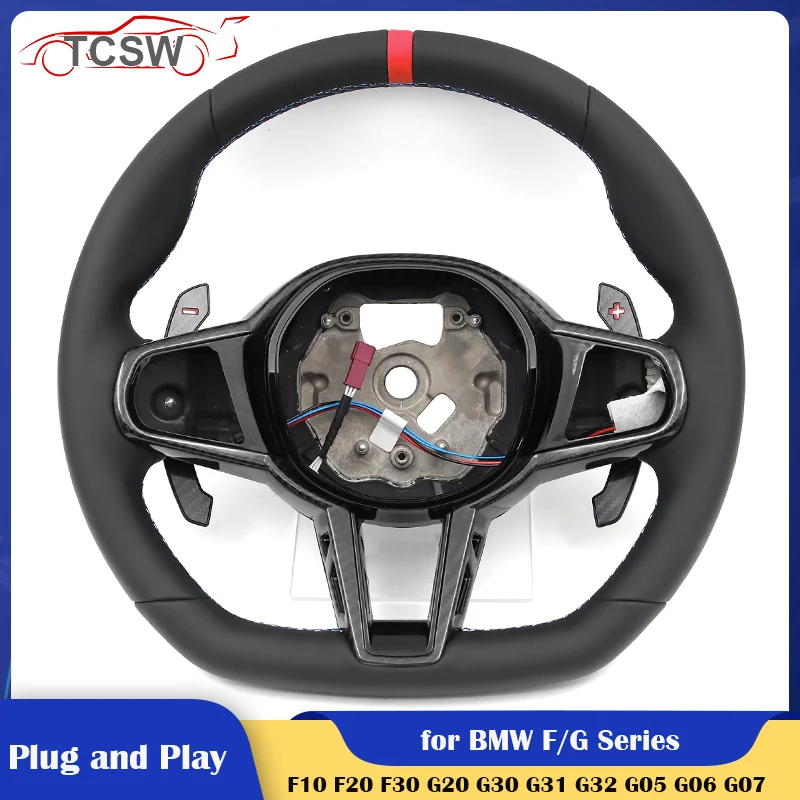 

New Style Steering Wheel for BMW F/G Class F01 F10 F15 F20 F30 F31 F95 G07 G20 G21 G30 G80 G82 G42 X3 Auto Parts Replacement