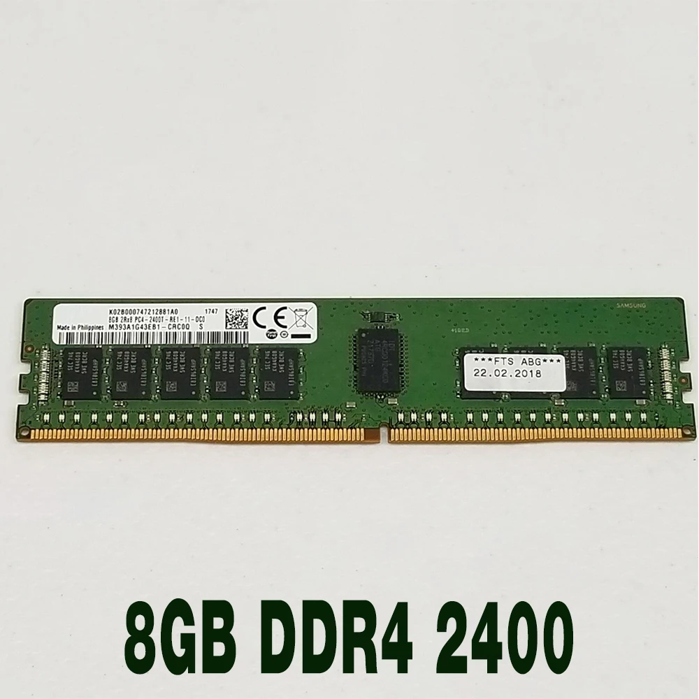 

1 pcs M393A1G43EB1-CRC0Q RAM REG For Samsung Server Memory Fast Ship High Quality 8GB 2RX8 PC4-2400T DDR4 2400