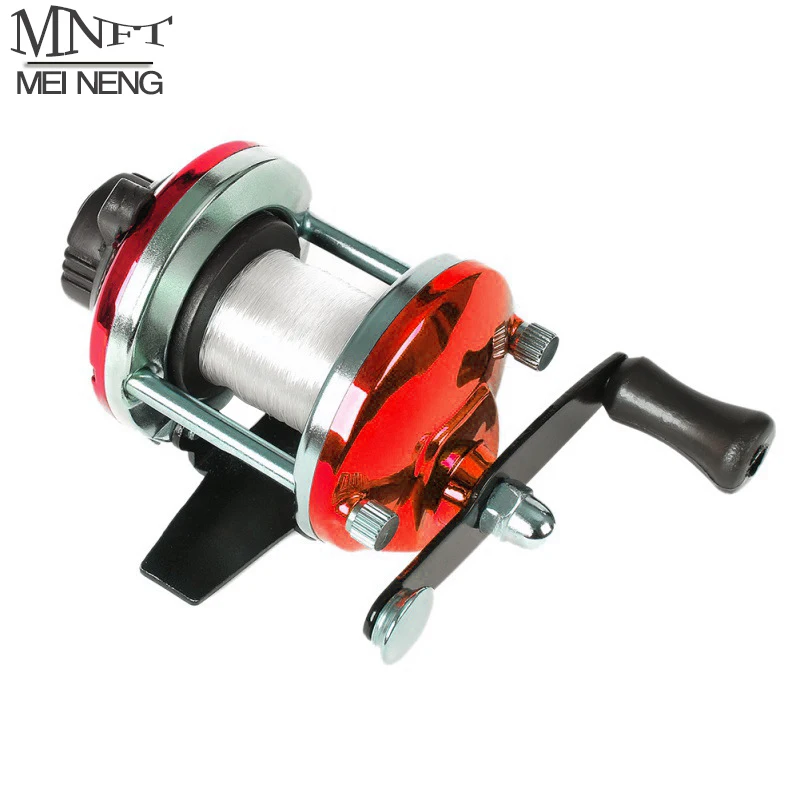 Mini carrete de baitcasting Metal 3:1 – Pesca en hielo y mar - imagen 3