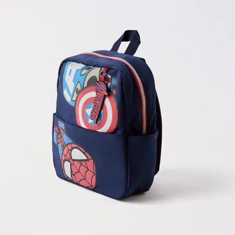 Spider Man Backpack For Boys Cartoon Pattern Fashion Popular Children\'s Schoolbag Toddler Boy Double Shouler Bag Kids Bags