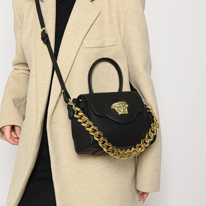 

Дизайнерская женская сумка-тоут премиум-класса, роскошная кожаная сумка, элитная сумка через плечо, винтажная элегантная сумка через плечо