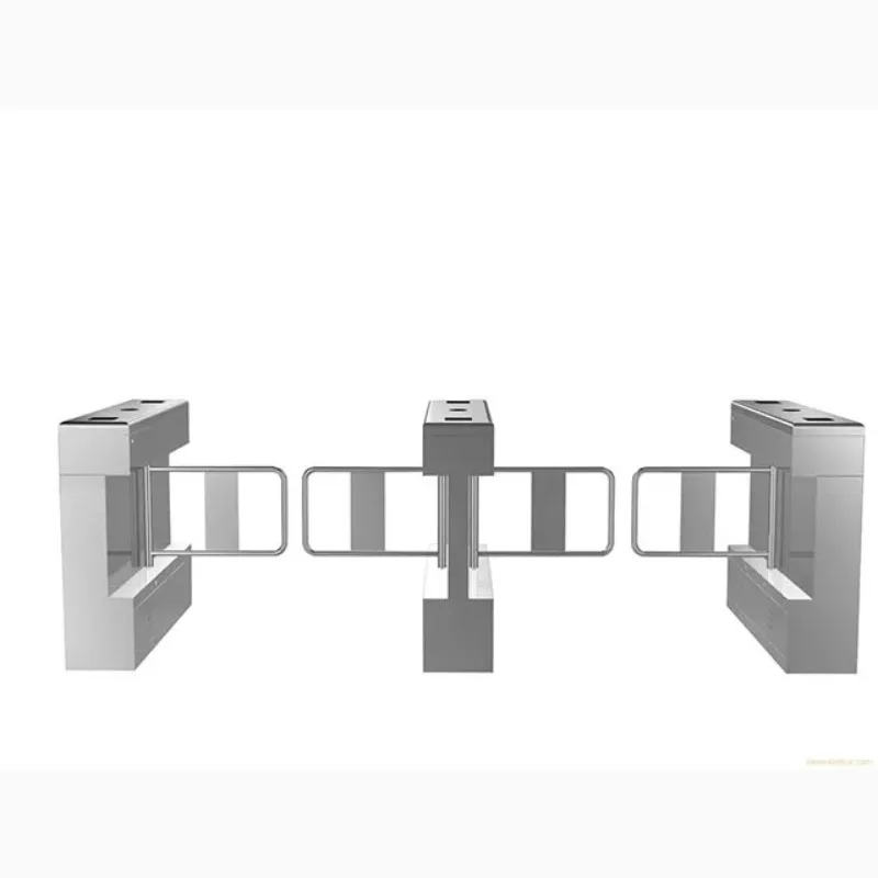 Sistema de Control de Acceso de Alta Seguridad con Torniquete Giratorio para Entrada de Fábricas y Escuelas, Puerta Automática de Velocidad Variable