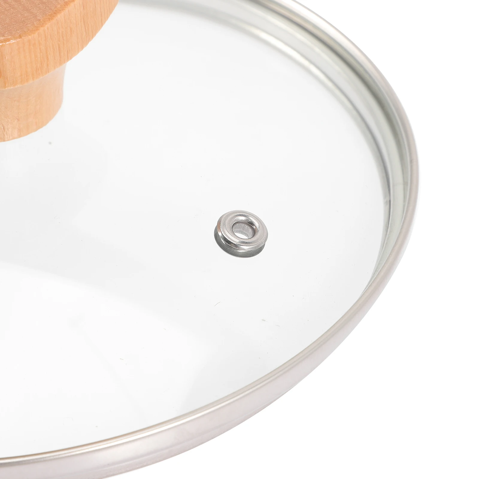 

Universal Toughened Glass Pot Lid Non Stick Kitchen Accessory Visible Convenient Multi Use Wok Cover Jar Lids