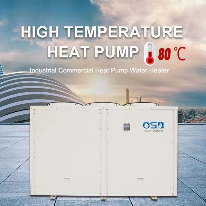 High Temperature R134a Commercial Hot Water System with Stainless Steel Tank and Remote Control Water Heater view 5
