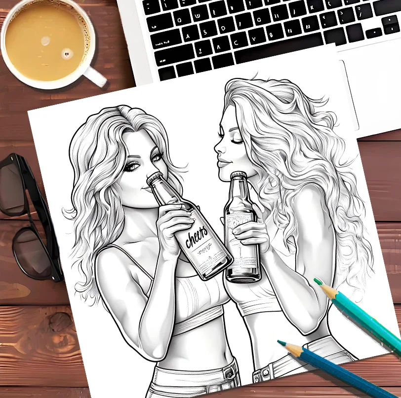 1pc Happy okroberfest Coloring Book For Adult Picture Book 30 pages Kids Graffiti Painting Drawing can relax and relieve stress