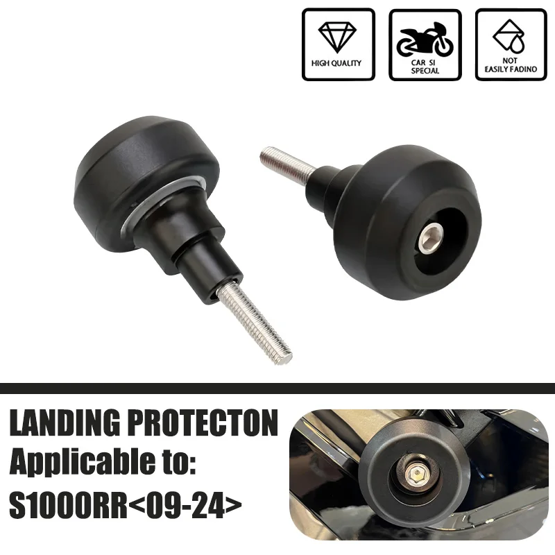 

Protection Pads for S1000RR Motorcycle Frame, for S1000RR S1000 RR 2009-2024, Crash Axle Engine Stator Sliding Protectors