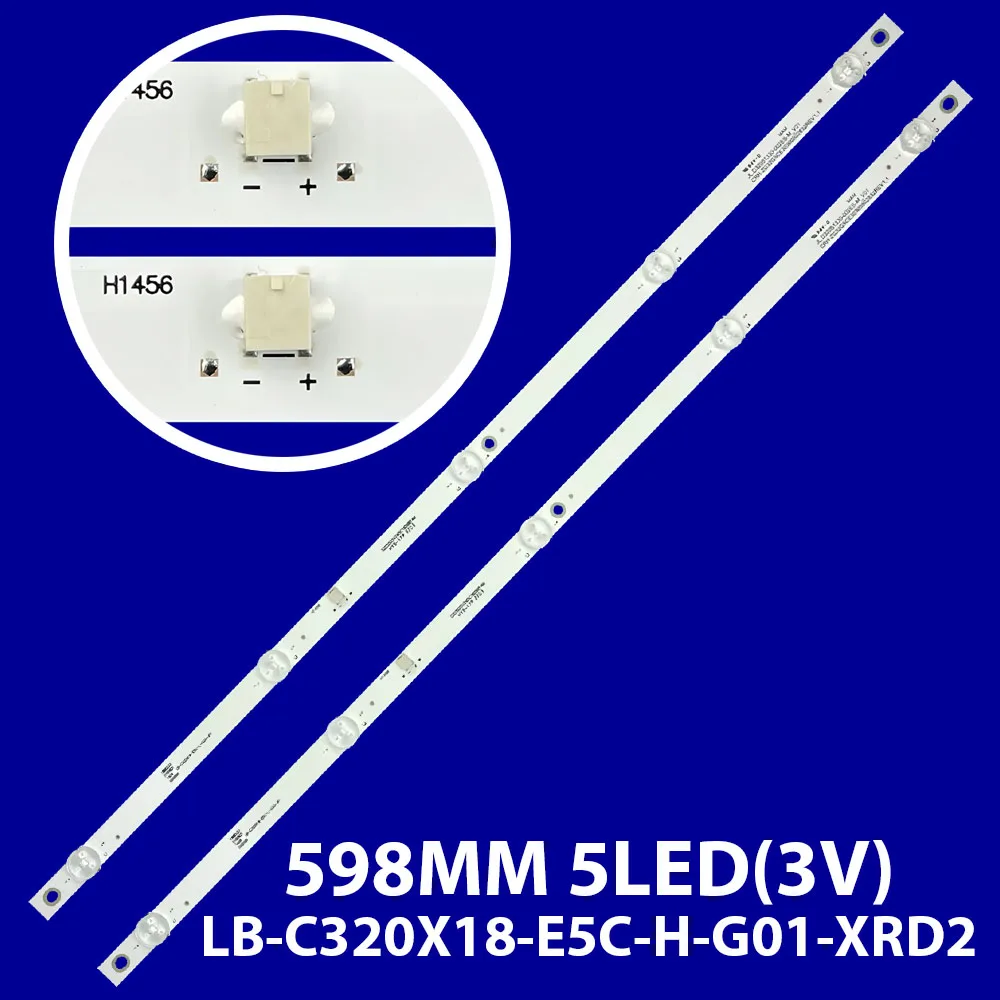 

Лента светодиодной подсветки 5 ламп для CRH-ZG32G5CE30300502832REV1.1 32G5C LB-C320X18-E5C-H-G01-XRD2 32CE2215HZ LED-32G5000 EX-32HT003B