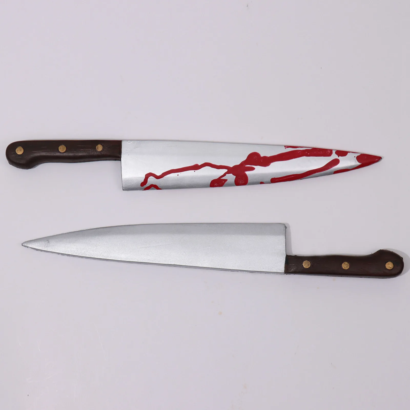 Halloween simulation bloody sickle machete kitchen knife ghost festival role-playing props Halloween party horror decoration