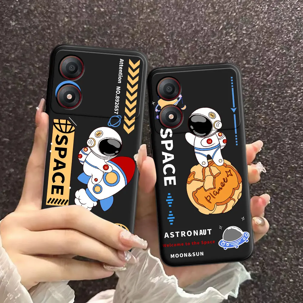 For ZTE Blade A34 4G A54 4G Case Cartoon Soft Silicone TPU Ice Cream Pattern Phone Case For ZTE Blade A53 Pro Cute Back Cover