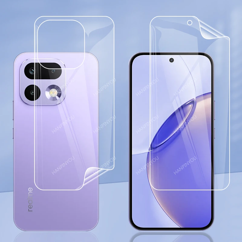 

For Realme16 Realme 16 Pro Plus 16Pro 5G Clear / Matte Anti-Fingerprints Hydrogel Full Cover Soft Screen Protector Film