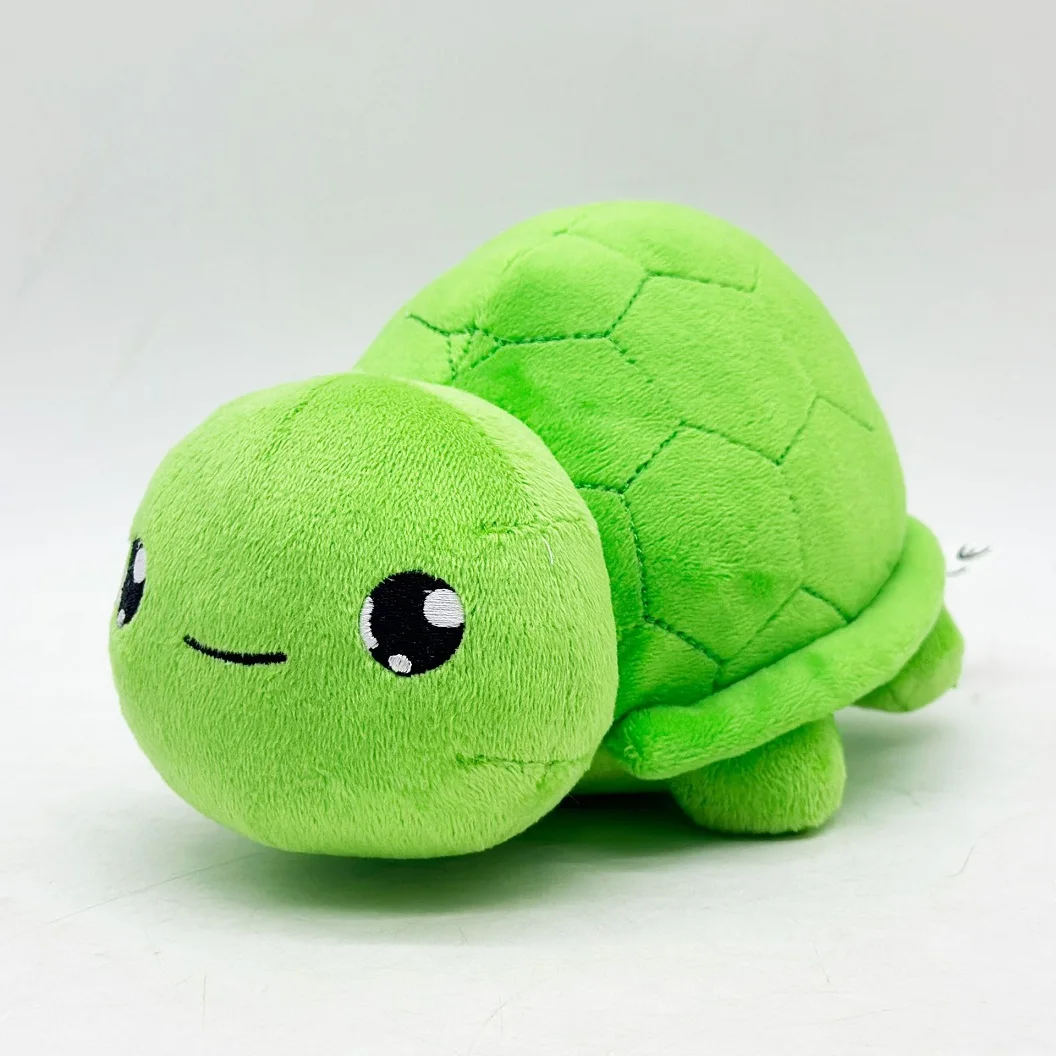HOT Cartoon Cute Green Turtle Plush Doll 20cm Vedal Plush Stuffed Toys Soft Throw Pillow Decorations Kids Birthday Party Gift