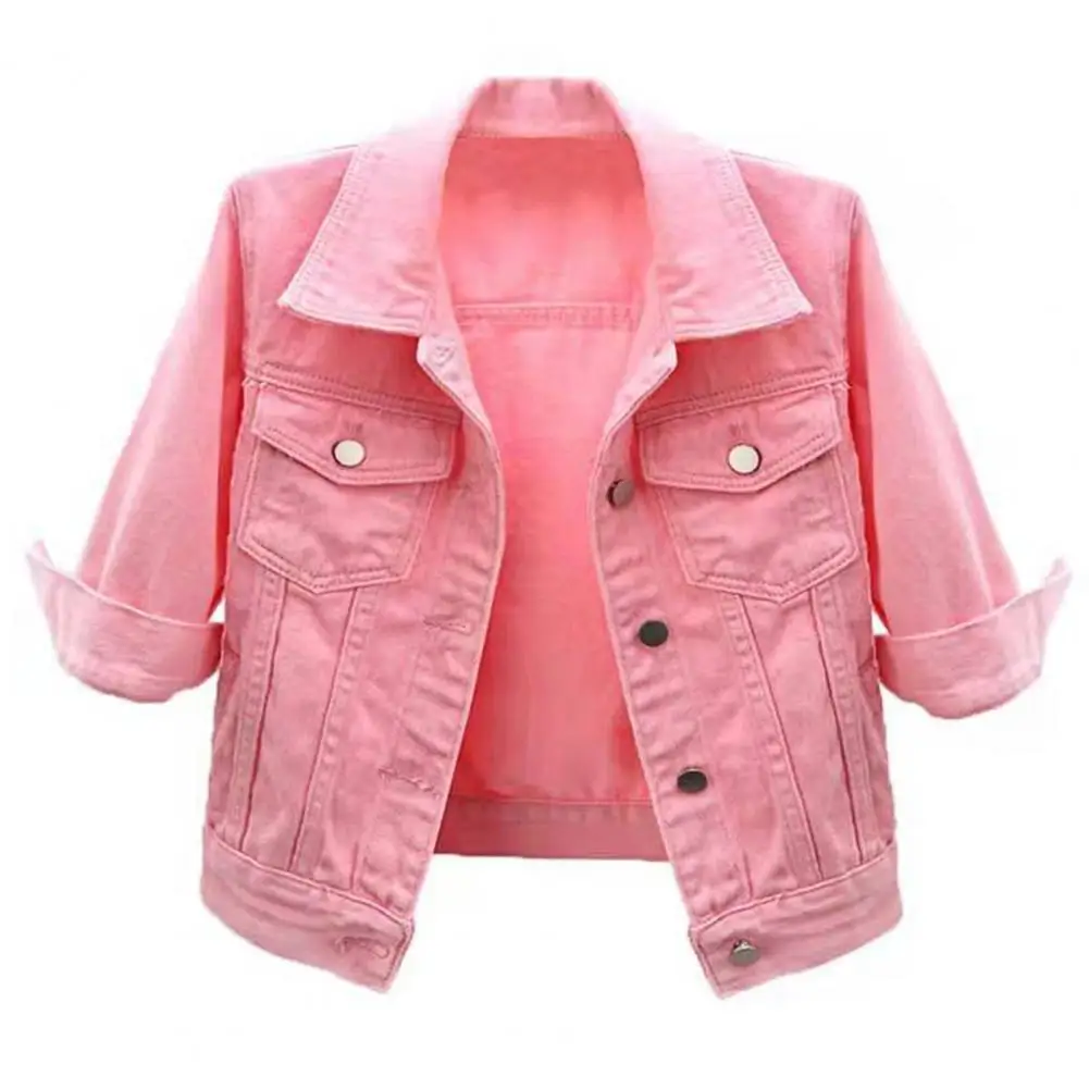 

Women Jacket Young Style Women Coat Lapel Comfortable Women Coat