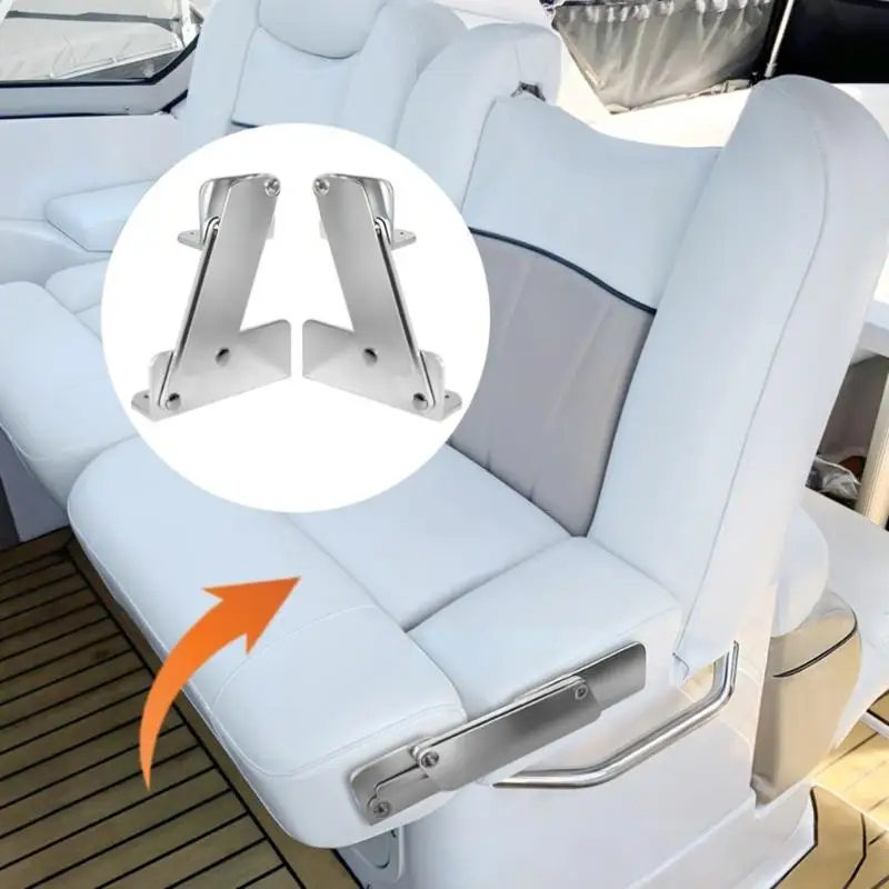 Two Pieces Lightweight Aluminum Boat Hinges Quick Release Feature
