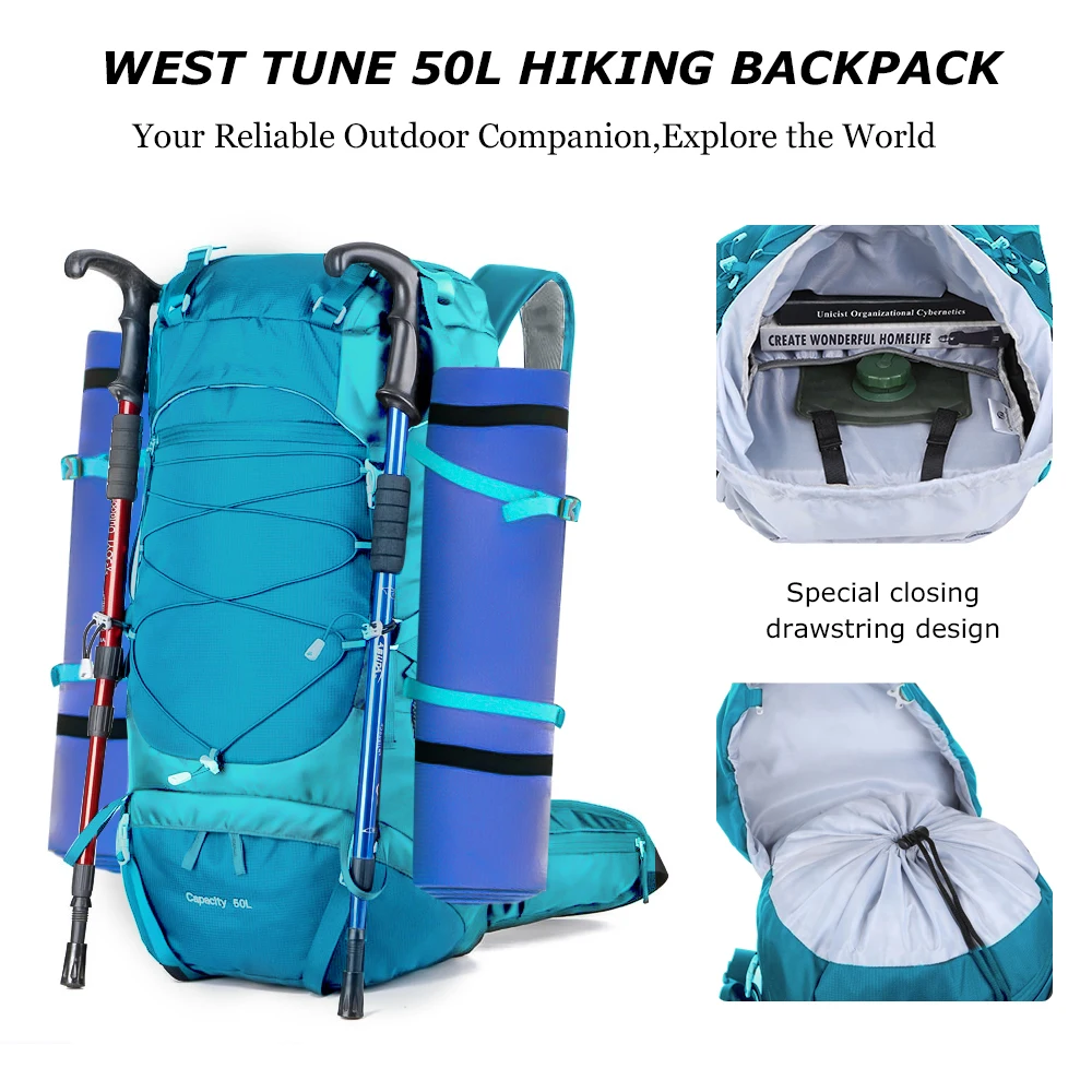 50L Hiking Backpack 5
