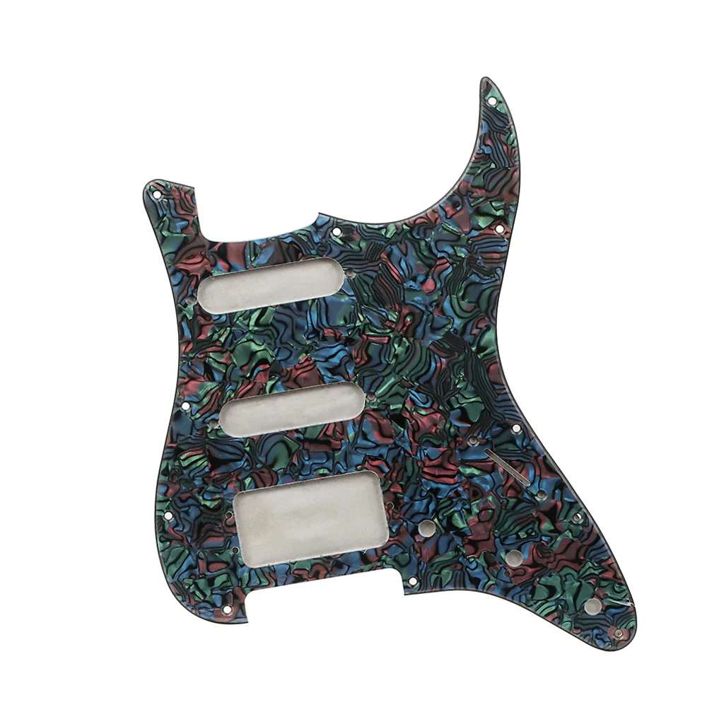 1 pcs caibei single and double guitar pickguard 11Hole SSH Guitar Pickguard Scratch Plate For ST Electric Guitars 3Ply