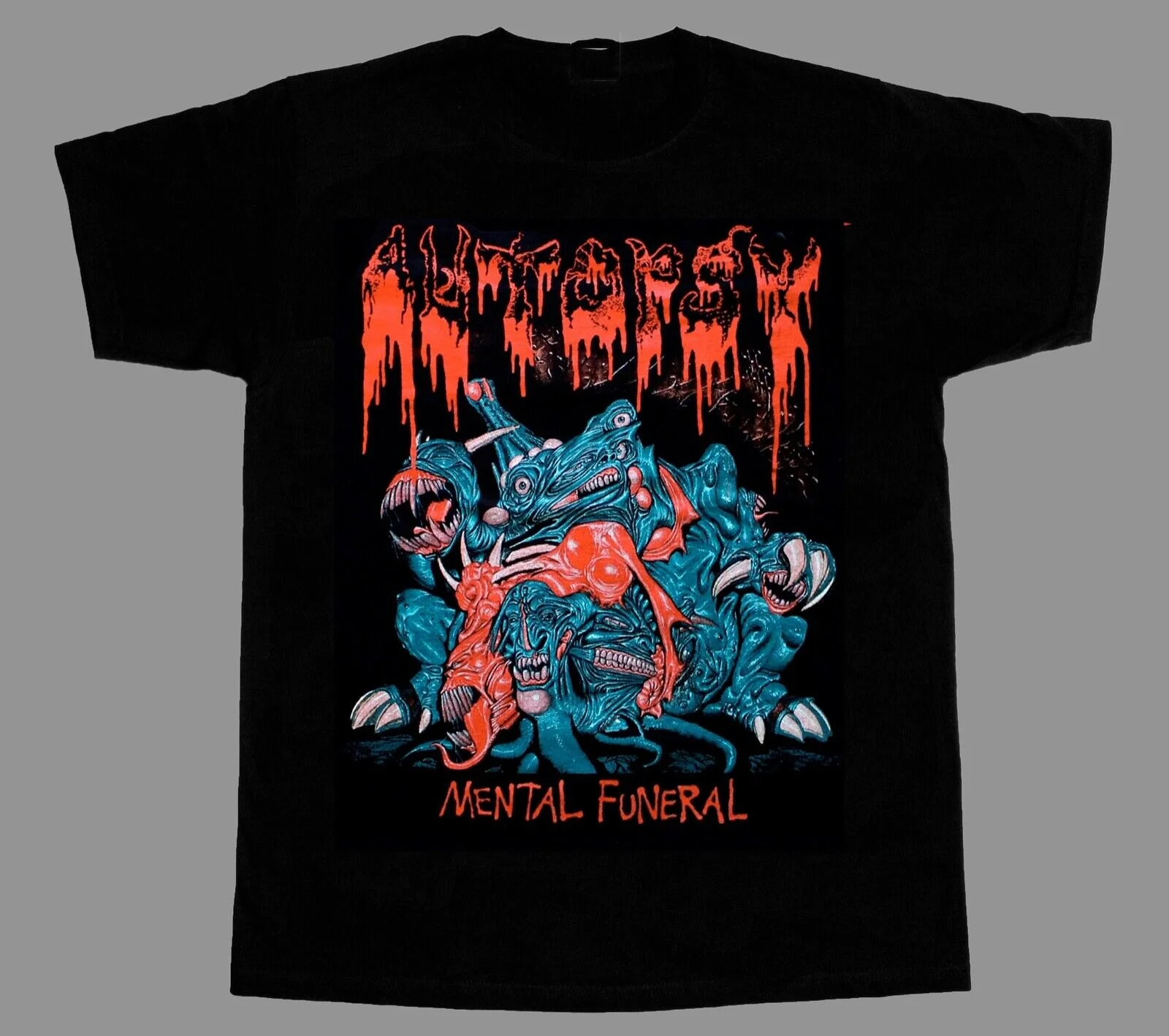 AUTOPSY Mental Funeral Short Sleeve T Shirt Full Size S-5XL BE2601