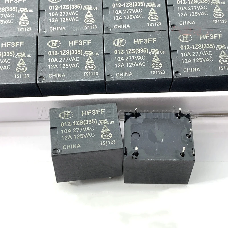 Free shiping   10pcs/lot New Genuine Relay JQC-3FF HF3FF 005 012 024 -1HS 1ZS 4PIN 5PIN