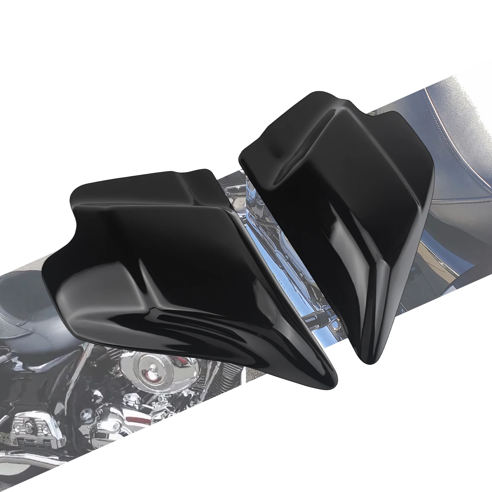 

Motorcycle Side Cover Panel Fairing Left Right Battery Protector For Harley Touring Road Street Electra Glide Road King 97-2007