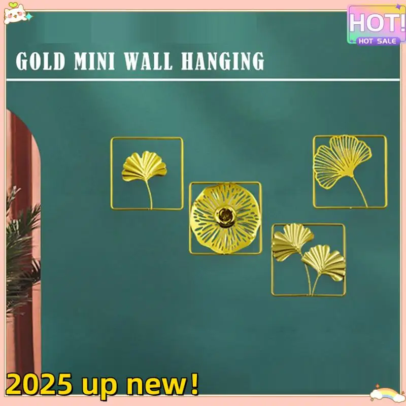 Ginkgo Leaf Wall Hanging Decor Mini Wall Hanging For Living Room Background Decor