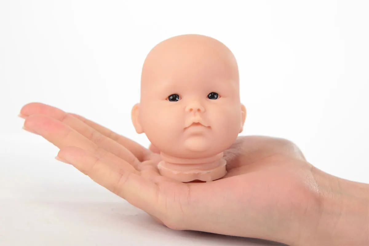 Zestaw Lalki Reborn Mina Mini 10 Cali Niedokończony Niemalowany Części Lalki Zawiera Ciało i Oczy Prezent Urodzinowy Świąteczny dla Dziecka